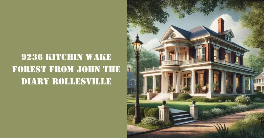 9236 Kitchin Wake Forest From John The Diary Rollesville