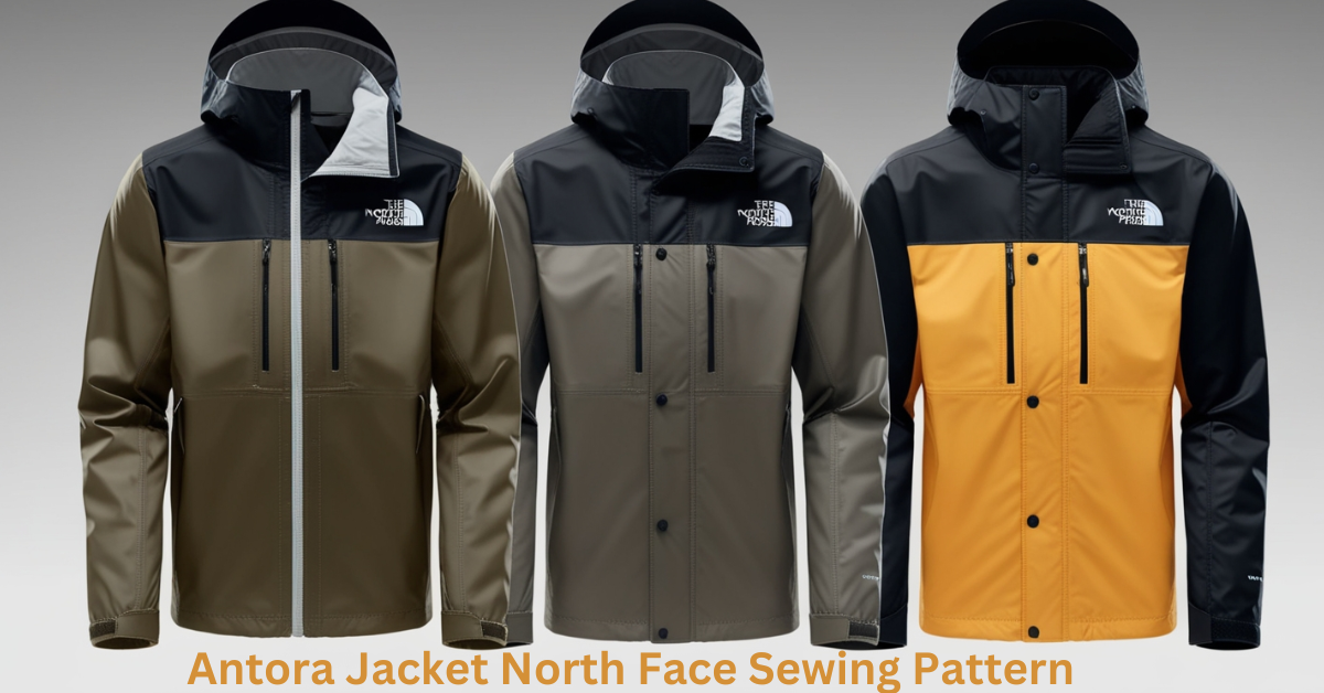 Antora Jacket North Face Sewing Pattern