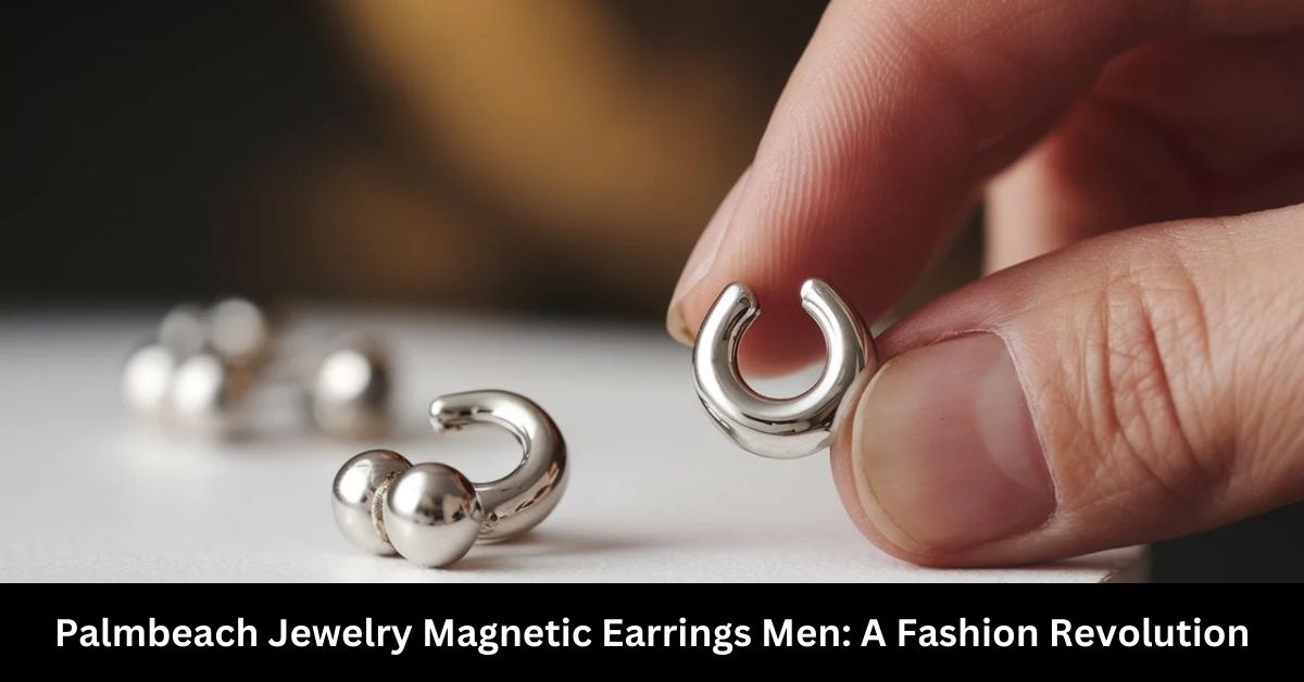 Palmbeach Jewelry Magnetic Earrings Men