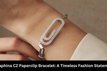 Seraphina CZ Paperclip Bracelet